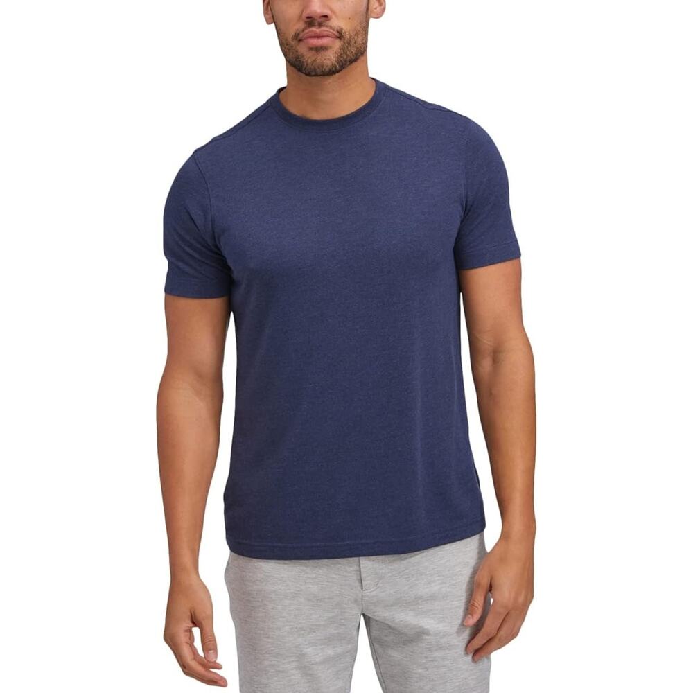 Mizzen+Main EasyKnit Tee Ultra-Soft Short Sleeve Mens Small Shirt Moisture Wick